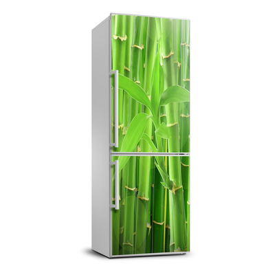 Matrica hűtőre Bambuszok