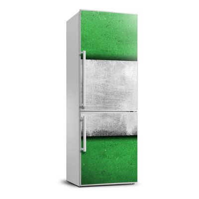 Matrica hűtőre Zöld fal
