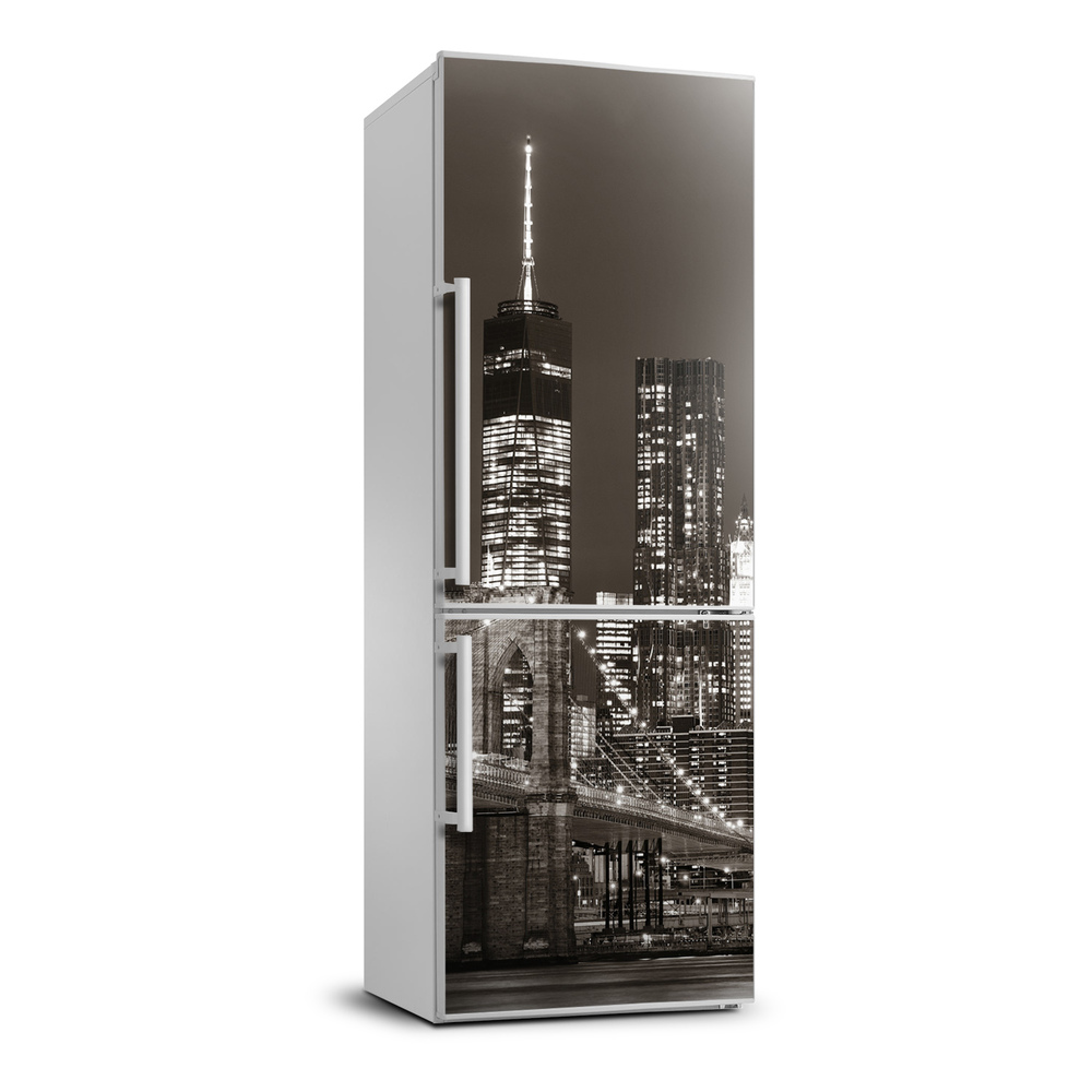 Hűtőre ragasztható matrica Manhattan new york city