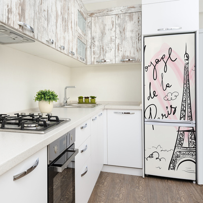 Hűtőre ragasztható matrica Párizsi eiffel-torony