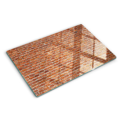 Edzett üveg vágódeszka Téglafal