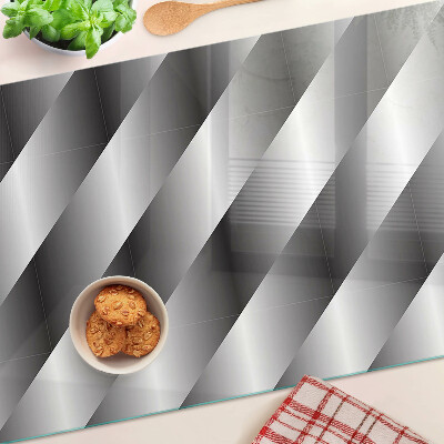 Üveg vágódeszka Geometriai minták szürke árnyalatokban