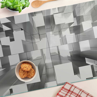 Edzett üveg vágódeszka Absztrakt geometriai alakzatok