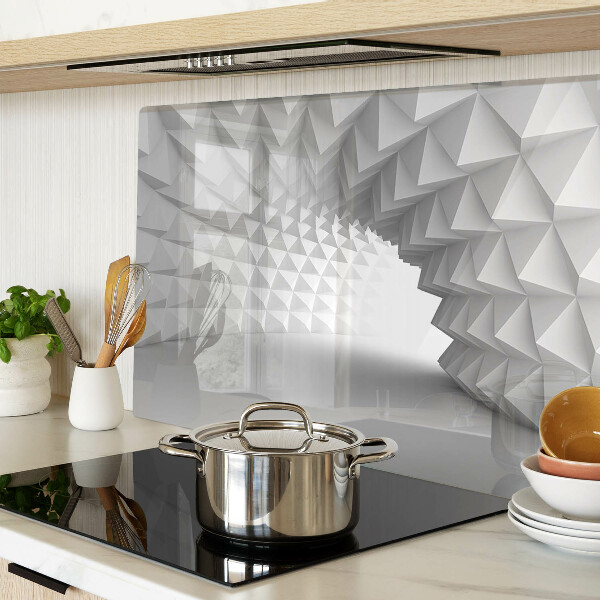 Üveg vágódeszka 3D geometrikus minta