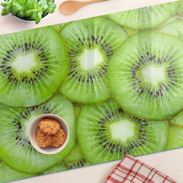 Üveg vágódeszka Kiwi szeletek