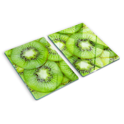 Üveg vágódeszka Kiwi szeletek