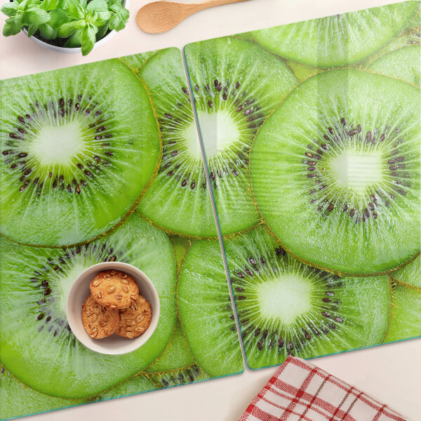 Üveg vágódeszka Kiwi szeletek
