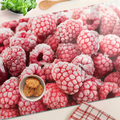 Üveg vágódeszka Málna friss változatban