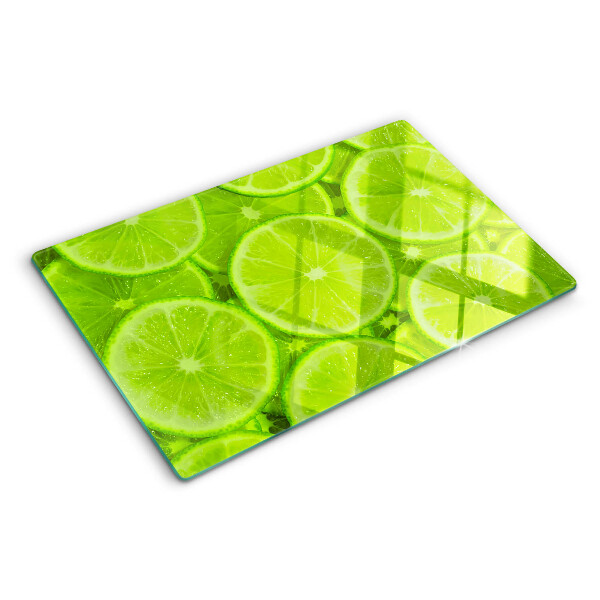 Üveg vágódeszka Lime szeletek