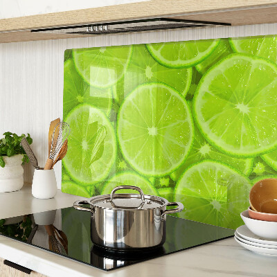 Üveg vágódeszka Lime szeletek