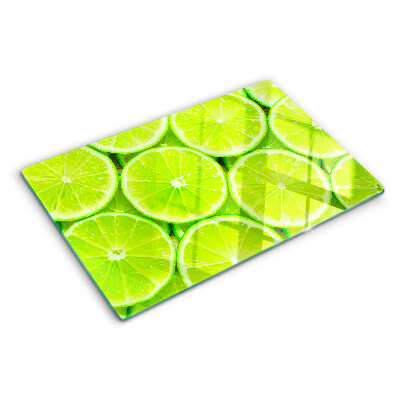 Üveg vágódeszka Lime szeletek