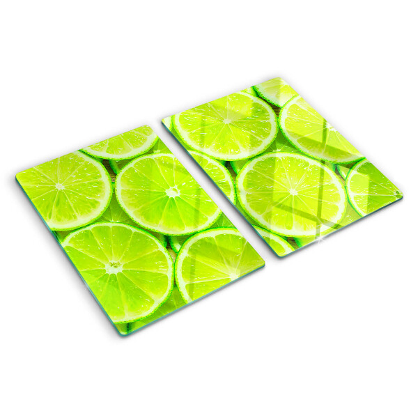 Üveg vágódeszka Lime szeletek