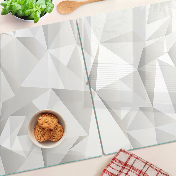 Üveg vágódeszka Geometriai formák motívuma