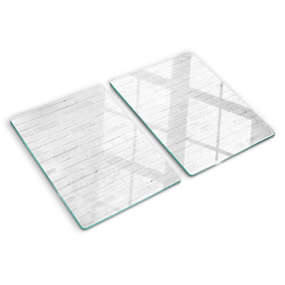 Üveg vágódeszka fényképpel Téglafal minimalista stílusban
