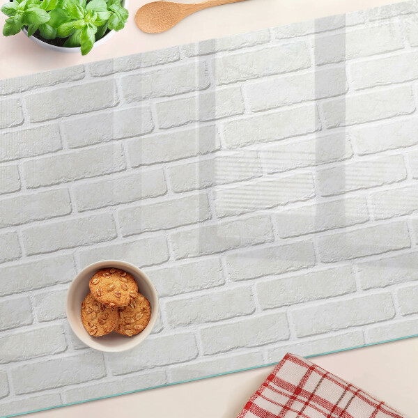 Üveg vágódeszka Téglafal