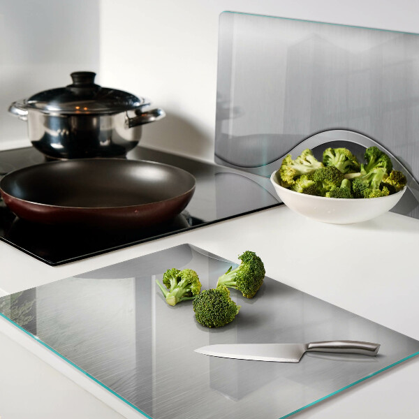 Üveg vágódeszka fényképpel Modern, hullámos dizájn