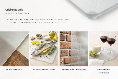 Edzett üveg vágódeszka hatszögletű, félig átlátszó kivitelben