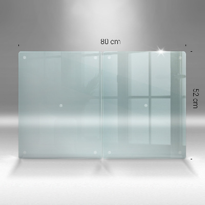 Üveg vágódeszka fényképpel kettős átlátszó kialakítással