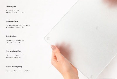 Edzett üveg vágódeszka kétrészes, félig átlátszó kialakítással