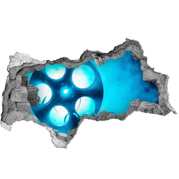 Fali matrica lyuk a falban Mozi akcióban