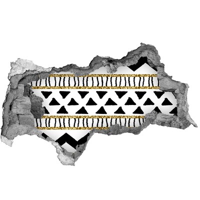 Fali matrica lyuk a falban Stilizált lyuk a falban