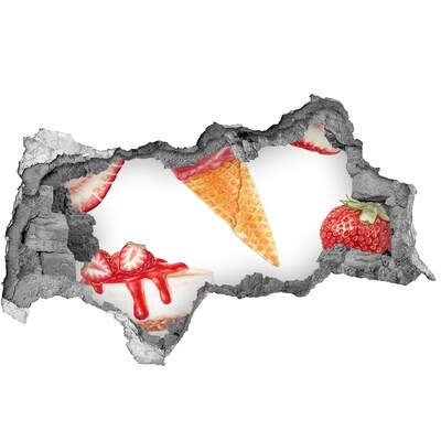 Fali matrica lyuk a falban A nyár édes örömei