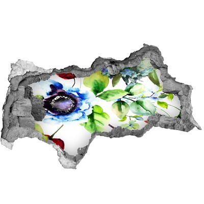 Fali matrica lyuk a falban Virágos színpompa