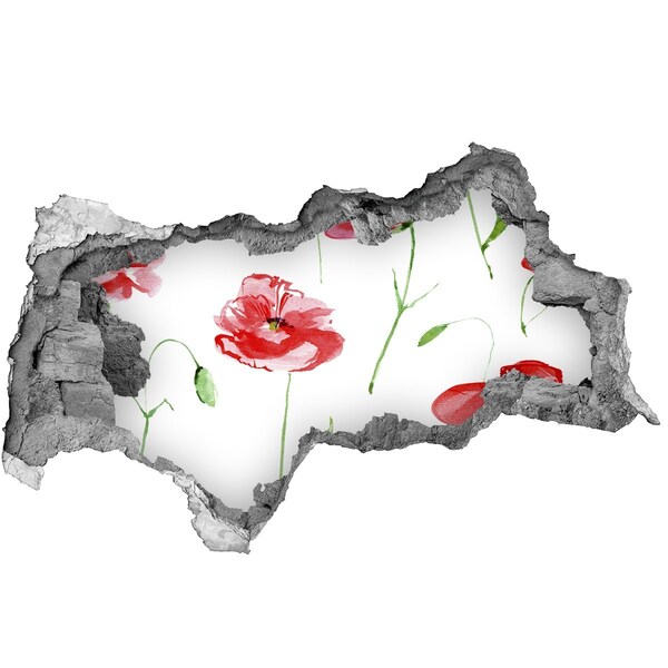 Fali matrica lyuk a falban Viráglyuk a falban