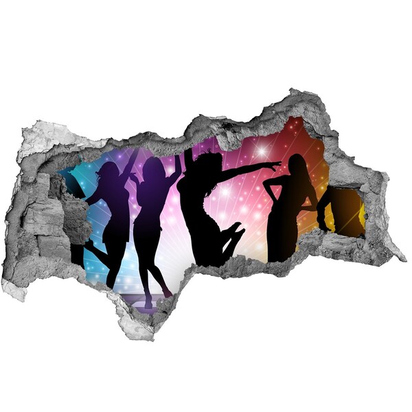 Fali matrica lyuk a falban Tánc a reflektorfényben