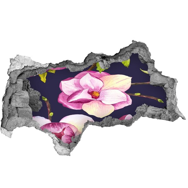 3d fali matrica lyuk a falban Virágmotívum betonban