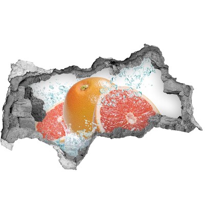 3d fali matrica lyuk a falban Gyümölcsparadicsom vízeséssel