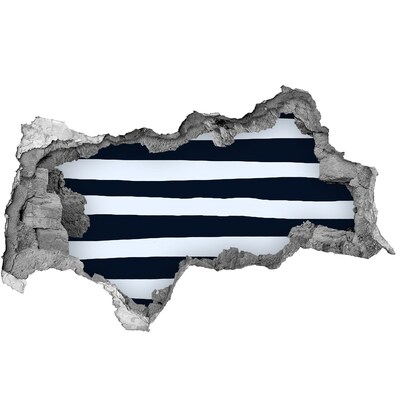 3d fali matrica lyuk a falban Áttörés a tenger mélyére