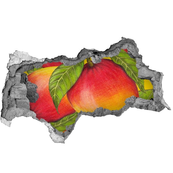 3d fali matrica lyuk a falban Mangó