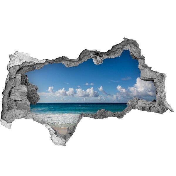 3d fali matrica lyuk a falban Strand seychelles