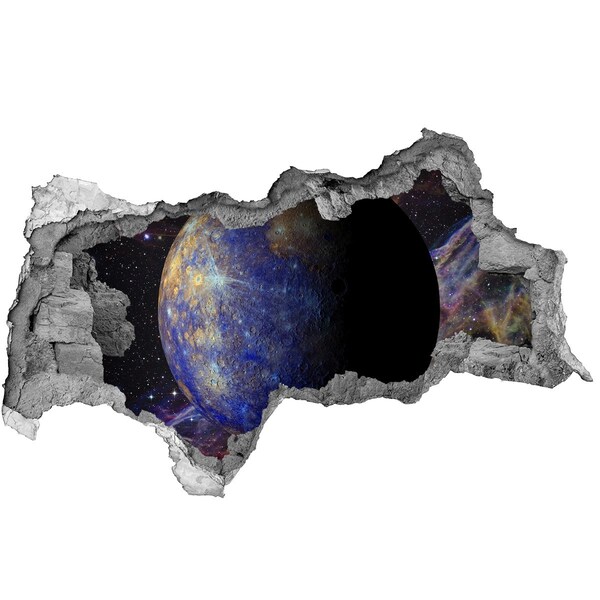 3d fali matrica lyuk a falban Űrlyuk a falban