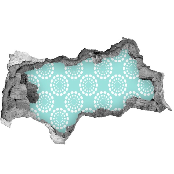 3d fali matrica lyuk a falban Geometriai háttér