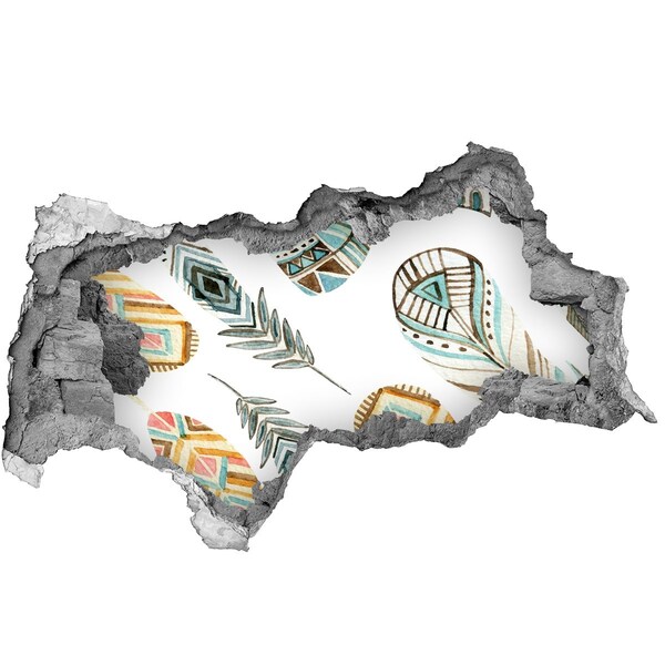 3d fali matrica lyuk a falban Etnikai tollal