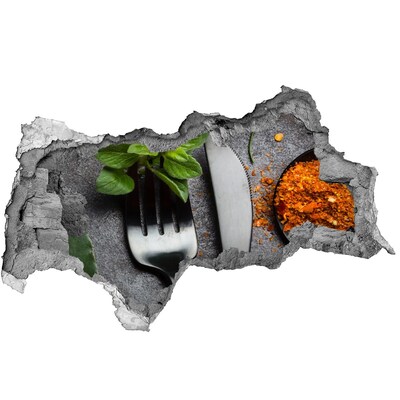 3d fali matrica lyuk a falban A kulináris világ a falak mögött