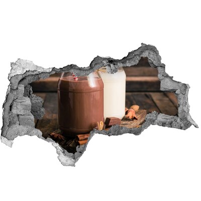 3d fali matrica lyuk a falban Csokoládé finomságok természetes környezetben