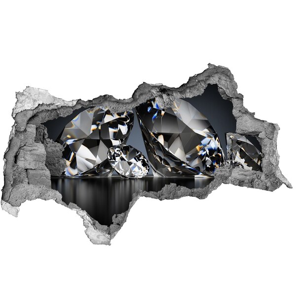 3d fali matrica lyuk a falban Gyémánt-barlang