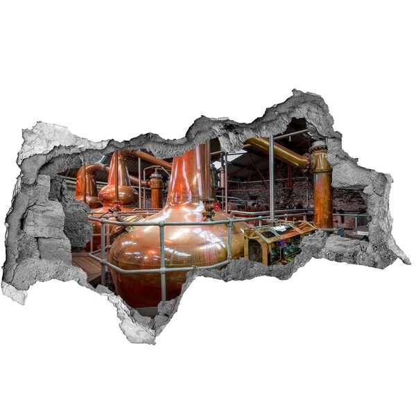 3d fali matrica lyuk a falban Egy whiskyfőzde belseje
