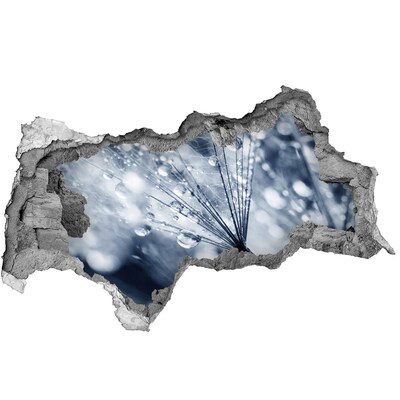 3d fali matrica lyuk a falban Harmatcseppek a pitypangon