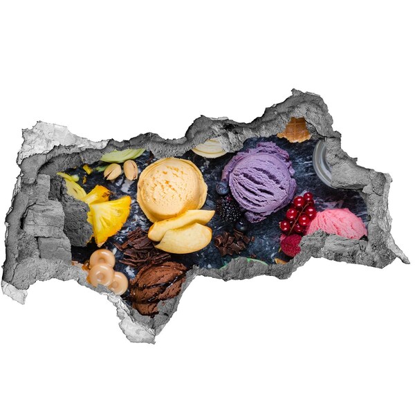 3d fali matrica lyuk a falban Jégőrület