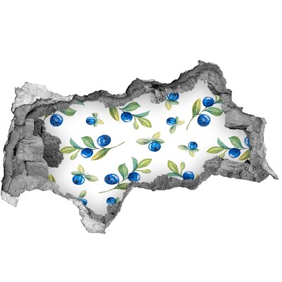 3d fali matrica lyuk a falban Áfonya