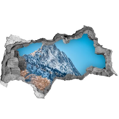 3d lyuk fal dekoráció Tátra giewont