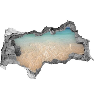 3d lyuk fal dekoráció Paradicsomi strand