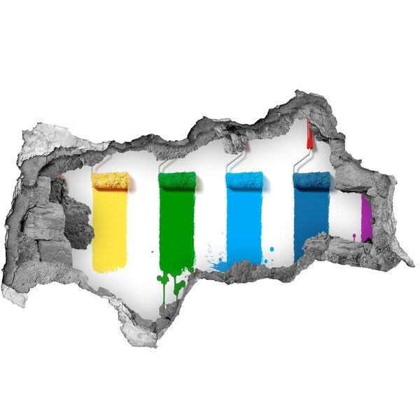 3d lyuk fal dekoráció Festészet új stílusban