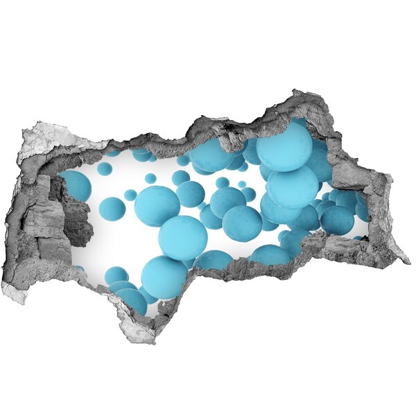 3d lyuk fal dekoráció Absztrakció golyók