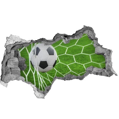3d lyuk fal dekoráció Gól a futballban
