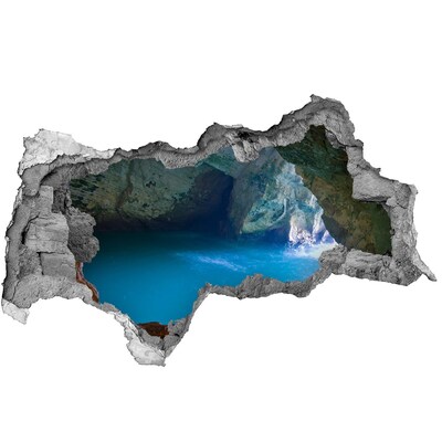3d lyuk fal dekoráció Öböl a barlangban
